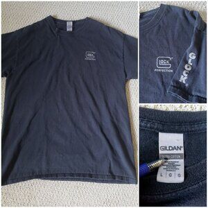 VTG Glock Perfection Gun NRA Pistol T-Shirt Size L